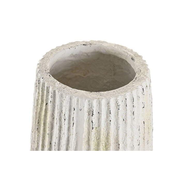 DKD Home Decor Jarrón Magnesia Blanco 28x28x53 cm