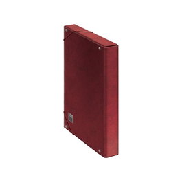 Dohe Caja de proyectos de cartón forrado rojo 245x350x30mm