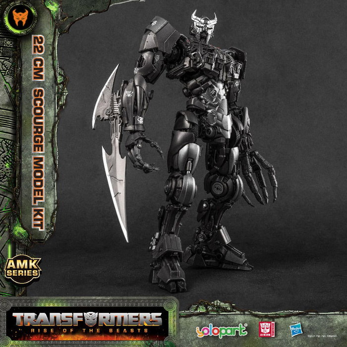 Yolopark Transformers: Rise of the Beasts Maqueta AMK Series Scourge 22 cm Yolopark Transformers: Rise of the Beasts Maqueta AMK Series Scourge 22 cm