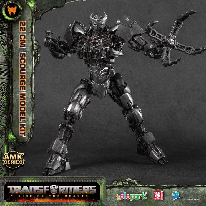 Yolopark Transformers: Rise of the Beasts Maqueta AMK Series Scourge 22 cm Yolopark Transformers: Rise of the Beasts Maqueta AMK Series Scourge 22 cm