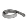DeLOCK Manguito trenzado con cierre de cremallera resistente al calor 1 m x 20 mm gris