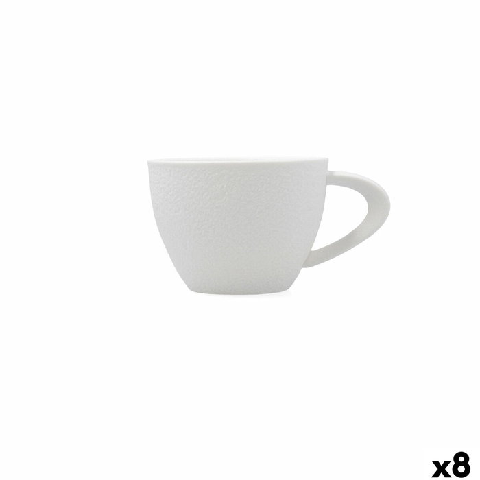Bidasoa Taza Porcelana Fosil Blanco 22 cL (8 Unidades) inevitable