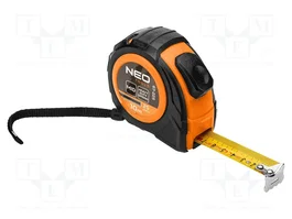 NEO TOOLS Flexómetro MID 10 m 25 mm Clase II