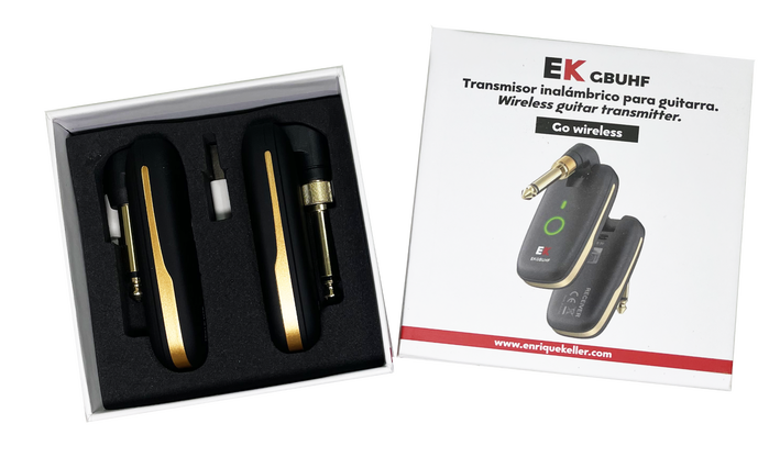 Sistema Inalámbrico Ek Uhf para Guitarra y Bajo