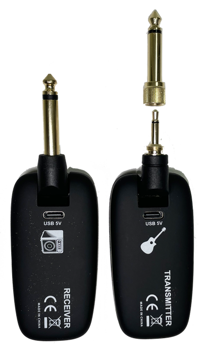Sistema Inalámbrico Ek Uhf para Guitarra y Bajo