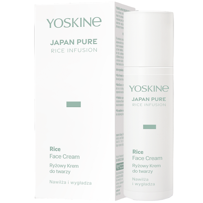 Yoskine Japan Pure Crema de Infusión de Arroz para Hidratación Intensa 50 ml
