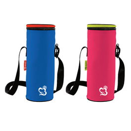 Marbueno Botellero Poliester Neon Color Surtido 1,5L 33x10 cm Camping y Playa MARBUENO SUMMER 10148
