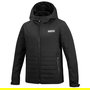 Sparco S01361NR2M Chaqueta Cortavientos Negra Talla M Resistente Al Viento Aislante