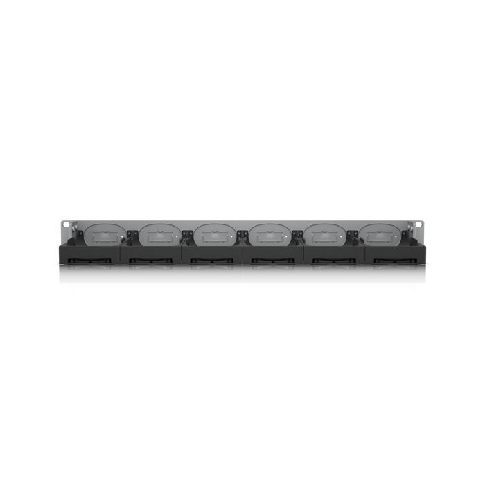 Ubiquiti Rack Mount AI Port 1U - Soporte para 6x AI Ports en acero SGCC y policarbonato