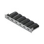 Ubiquiti Rack Mount AI Port 1U - Soporte para 6x AI Ports en acero SGCC y policarbonato