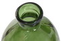 DKD Home Decor Jarrón Urban C463 Verde Oscuro Cristal Reciclado 34 x 73 x 34 cm
