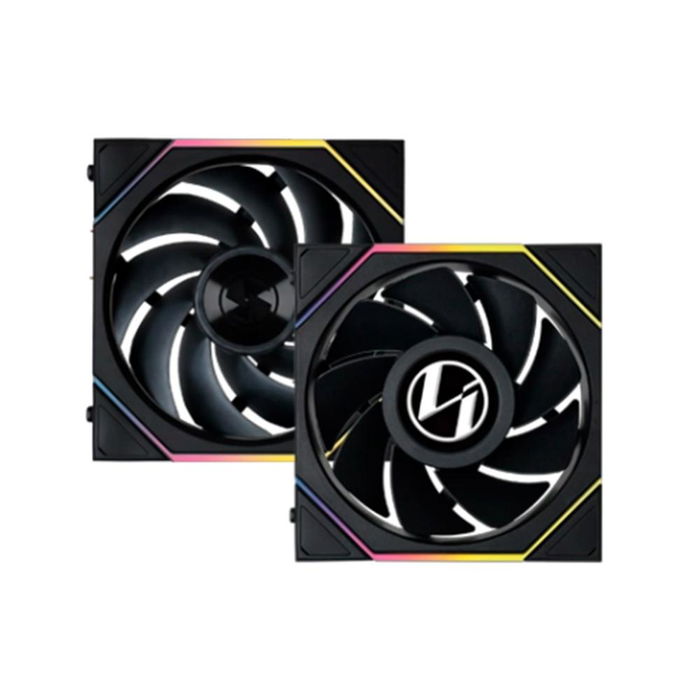 Lian Li Ventilador Caja Unifan TL LCD Wireless con Pantalla para Monitorización de Temperatura y Carga