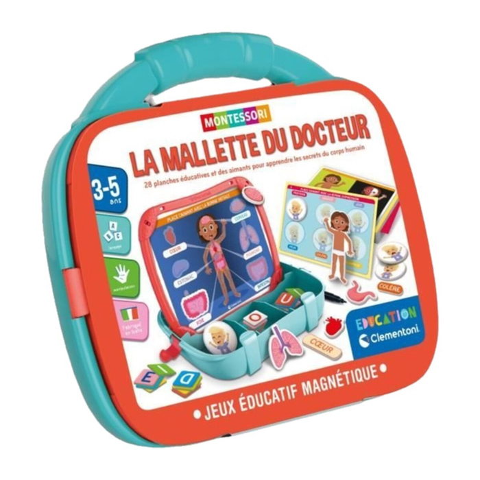 Clementoni Estuche magnético Cuerpo y emociones