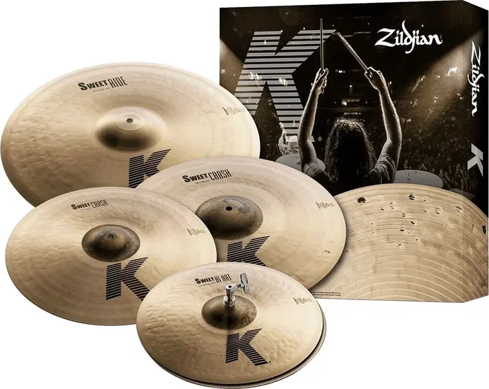 Zildjian K Sweet Set (HH 15"- Crash 17"-Crash 19"- Ride 21") Set de Platillos