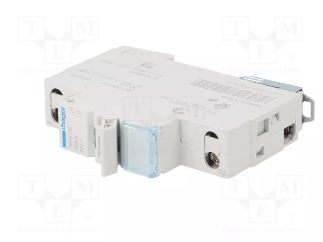 Hager SBN116 Interruptor Automático 16A 1 Polo 230VAC Hager SBN116 Interruptor Automático 16A 1 Polo 230VAC