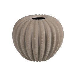 Jarrón Gris Oscuro Cerámica Decoración 30 X 30 X 30 cm