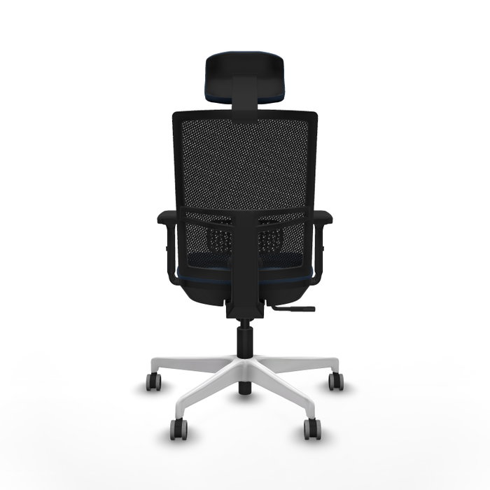 PIQUERAS Y CRESPO Silla de oficina Yunquera con mecanismo Sincro, Azul marino y Negro PIQUERAS Y CRESPO Silla de oficina Yunquera con mecanismo Sincro, Azul marino y Negro