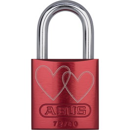 Abus LoveLock 4 72/40 SL 6 Rojo