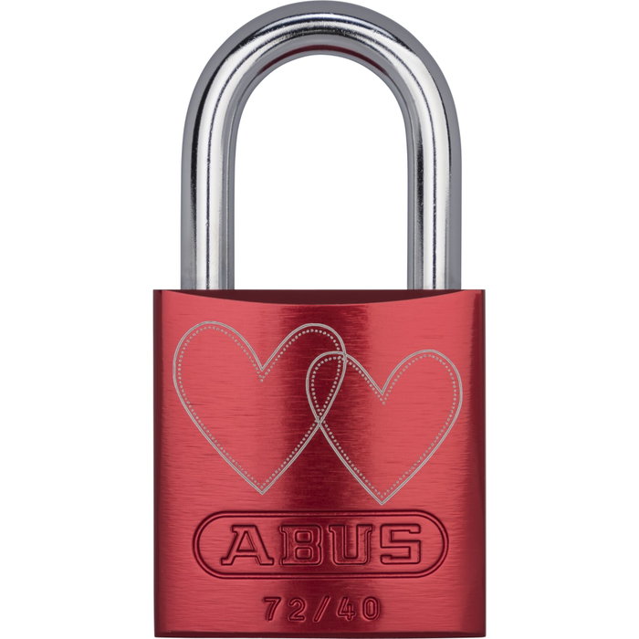 Abus LoveLock 4 72/40 SL 6 Rojo Abus LoveLock 4 72/40 SL 6 Rojo