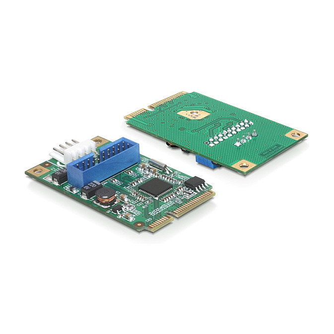 DeLOCK 95234 Mini PCIe a USB 3.2 Gen 1 con 2 puertos USB-A