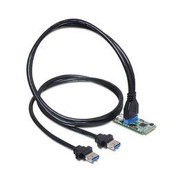 DeLOCK 95234 Mini PCIe a USB 3.2 Gen 1 con 2 puertos USB-A