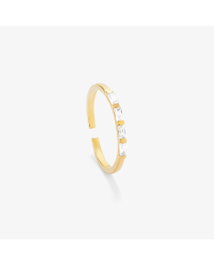 Radiant Anillo Baguettes Gold BASICS Dorado