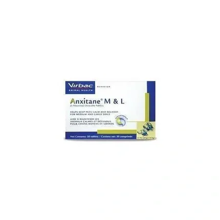 Virbac Anxitane 30 Comprimidos Palatables Virbac Anxitane 30 Comprimidos Palatables