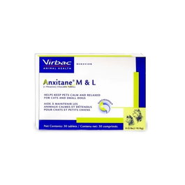 Virbac Anxitane M/L 30 Comprimidos Palatables