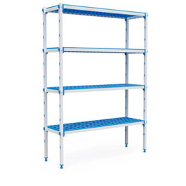 Vollrath Pujadas Estantería 4 Niveles Gn 2/3 2496x385x1750 mm