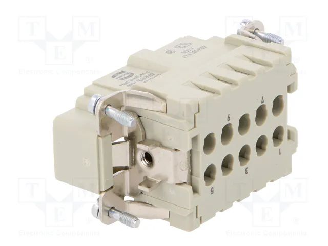HARTING Han Hv E® Conector de plantilla de contacto macho HARTING Han Hv E® Conector de plantilla de contacto macho