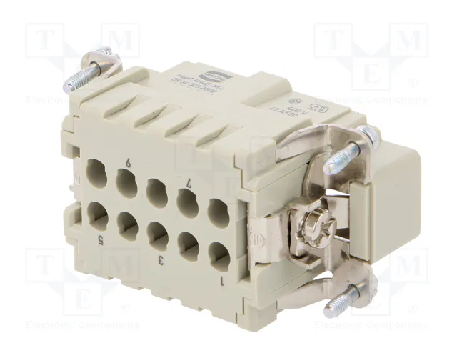 HARTING Han Hv E® Conector de plantilla de contacto macho HARTING Han Hv E® Conector de plantilla de contacto macho