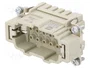 HARTING Han Hv E® Conector de plantilla de contacto macho