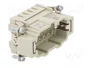 HARTING Han Hv E® Conector de plantilla de contacto macho