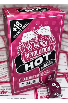 Ferti Juego Mesa Yo Nunca Revolution Hot - Versión Renovada y Atrevida - 8425402876695