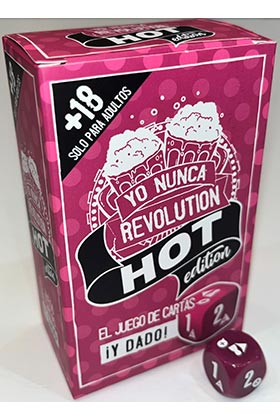 Ferti Juego Mesa Yo Nunca Revolution Hot - Versión Renovada y Atrevida - 8425402876695
