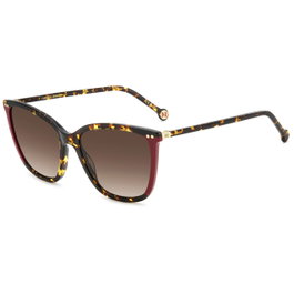 Carolina Herrera HER-0245-S-O63 con cristales marrones
