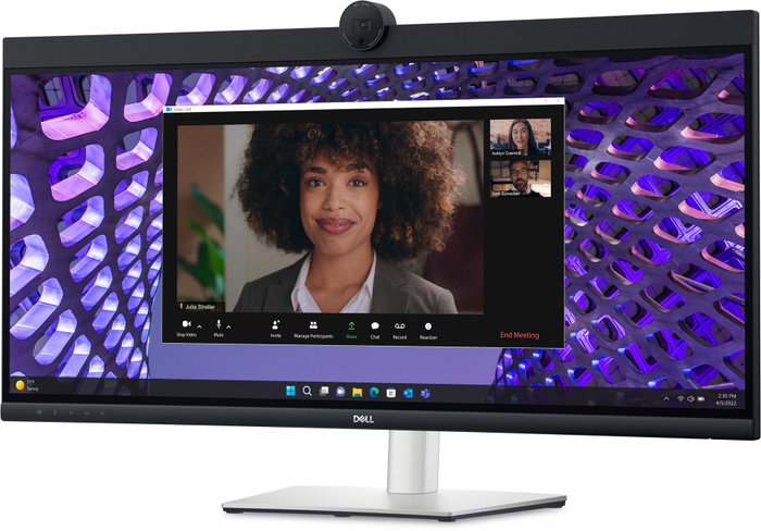 Dell P3424WEB Monitor Curvo 34 Pulgadas UWQHD IPS 60Hz Black/Silver