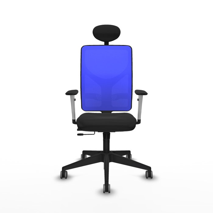 PIQUERAS Y CRESPO Silla de oficina Motilla con mecanismo Sincro/Traslack, Azul y Negro PIQUERAS Y CRESPO Silla de oficina Motilla con mecanismo Sincro/Traslack, Azul y Negro