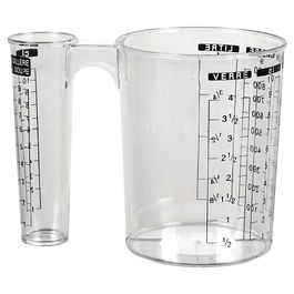 Lily Cook Jarra Medidora Doble Parisserie Plástico