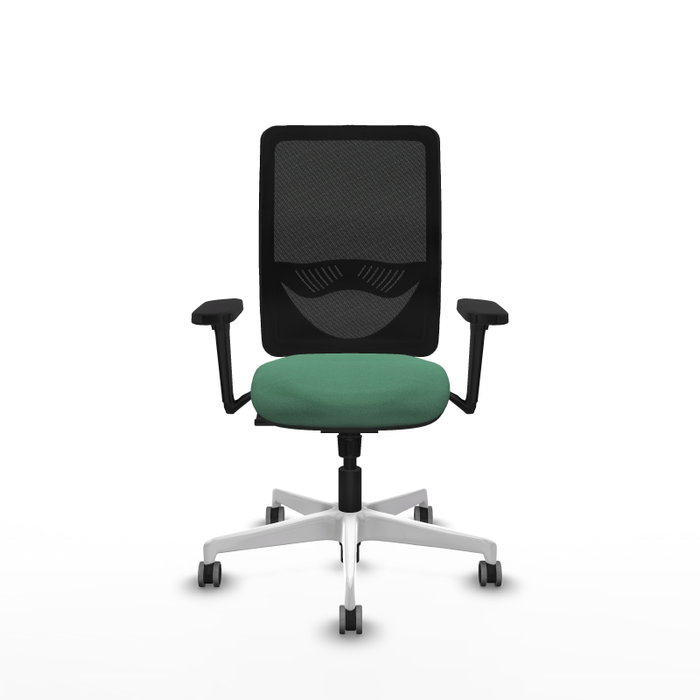 PIQUERAS Y CRESPO Silla de oficina Zulema Verde esmeralda con mecanismo Sincro PIQUERAS Y CRESPO Silla de oficina Zulema Verde esmeralda con mecanismo Sincro