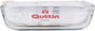 Quttin Pack de 6 Fuentes de Vidrio Rectangulares 3 L