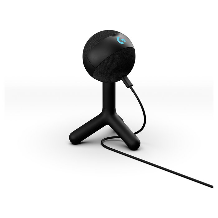 Logitech G Yeti Orb Micrófono USB Negro, Cardioide, 24-bit/48kHz