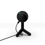 Logitech G YETI ORB 988-000551 Micrófono USB-C de Sobremesa para Gaming y Streaming RGB LIGHTSYNC, con Blue VO!CE, Patrón Cardioide, Negro
