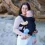 Dreambaby Portabebés Journey Regulable Negro hasta 15 kg
