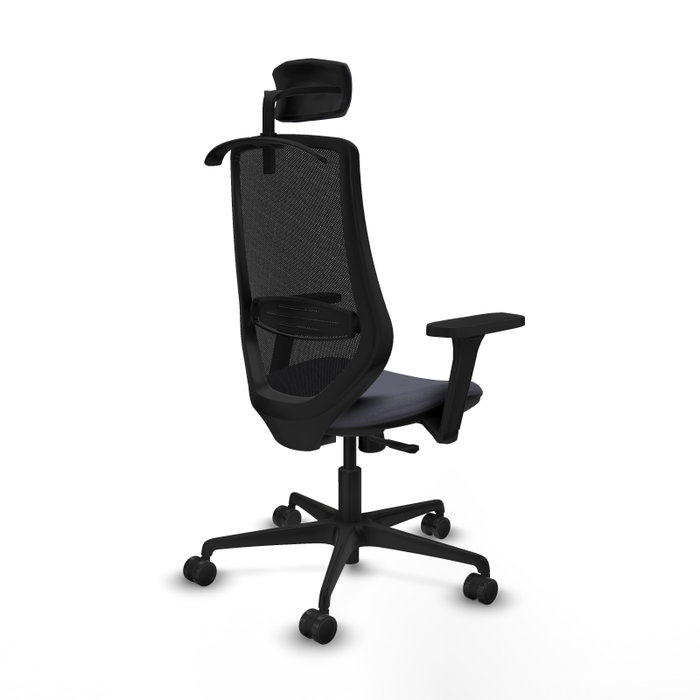 PIQUERAS Y CRESPO Silla de oficina Mardos con mecanismo Sincro, Gris oscuro y Negro PIQUERAS Y CRESPO Silla de oficina Mardos con mecanismo Sincro, Gris oscuro y Negro