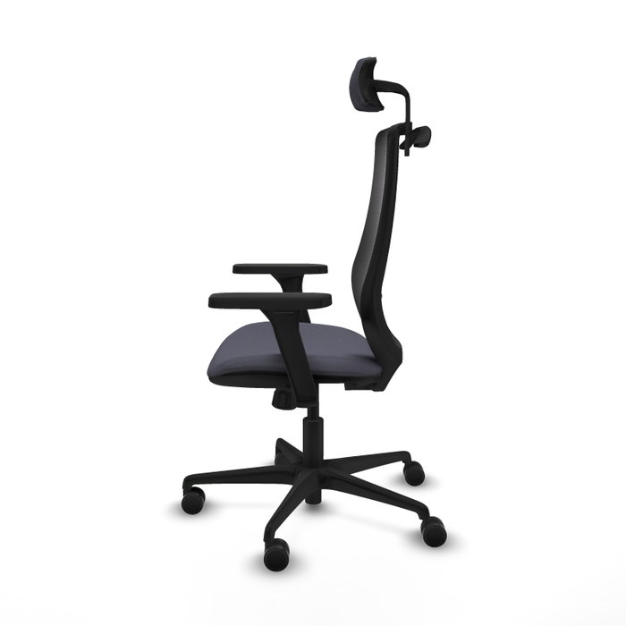 PIQUERAS Y CRESPO Silla de oficina Mardos con mecanismo Sincro, Gris oscuro y Negro PIQUERAS Y CRESPO Silla de oficina Mardos con mecanismo Sincro, Gris oscuro y Negro