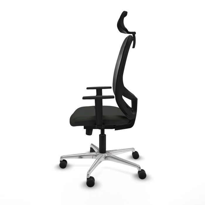 PIQUERAS Y CRESPO Silla de oficina Cilanco con mecanismo Sincro/Traslack y Cabecero 2D