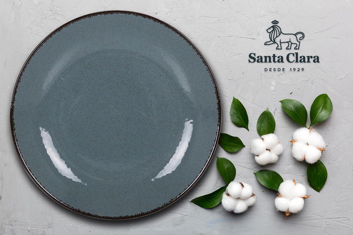 Santa Clara Bol Cereales 16 cm Azul "Salvora" (6 Unidades)