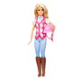 Barbie Muñeca Barbie Malibu Jinete De Equitación Hxj38 Mattel Inspirada en Serie de Netflix Barbie Mysteries: The Great Horse Chase con Chaleco y Casco Extraíbles