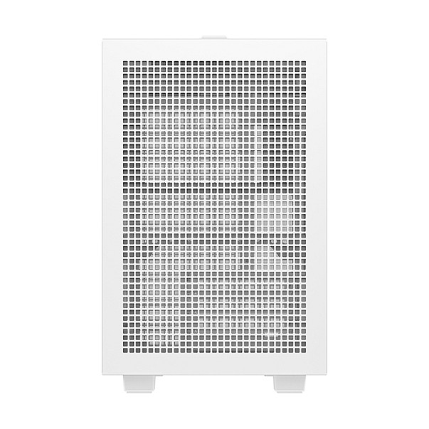 DeepCool CH160 PLUS White, Caja PC SFF Mini ITX, Blanco, Ventana Lateral, Soporta micro ATX/Mini-ITX, Ventiladores 120/140 mm, Radiador 240 mm, GPU 34.2 cm, 4 Ranuras